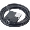 Wyłącznik bezpieczeństwa z blokadą HS6E-L44B05-G Kabel 1NC/1NC (Główny), 1NO (Monitor blokady), 2NC (Monitor drzwi) 2,5