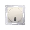 SIMON 54 Dzwonek 230V kremowy elektroniczny DDS1.01/41 KONTAKT SIMON