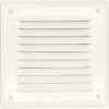 osłona kratki skośna metalowa 140x140 BIAŁY