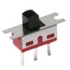 Przełącznik suwakowy, SPDT, Montaż panelowy, 28 V dc, 120V ac, 6 A przy 120 V AC, 6 A przy 28 V DC, -30 → +65°C,