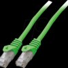 K8104GN.0,5 Cat.6 U/UTP patch cable CCA, 0,5 m, green