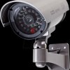 DUMCB40GY Dummy Security Camera, Bullet, IP44, Grey