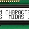 Wyświetlacz alfanumeryczny LCD, , Alfanumeryczny, Midas