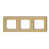 Mini Ramka Potrójna Złota 29Mr-3