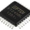 Pamięć FIFO FT245BL-REEL, LQFP 32-pinowy, Od 3 V do 5,25 V, FTDI Chip