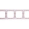 Karo Ramka Poczwórna Do Łączników Ip44 Ecru Perłowy Rh-4S/42