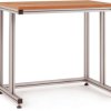 Manuflex AA7115 Stół aluminiowy z wielowarstwową płytą do stojących czynności, szer. X gł. X wys. = 2000 x 800 x 900-917