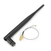 5 szt. 2,4 GHz 6dBi 50 omów bezprzewodowa antena WiFi Omni miedziana dipolowa SMA do IPEX do monitorowania routera