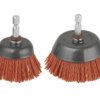 Szczotka doczołowa 100mm nylonowa zgrubna trzpień WF8478000
