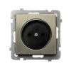 SONATA Gniazdo pojedyncze b/u nowe srebro GP-1RM/m/44