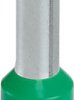 Insulated wire end ferrule, 6.0 mm², 20 mm/12 mm long, UL 486F-E, NF C 63-023, green, 1213203