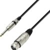 kabel XLR Adam Hall K3MFP0100 K3MFP0100, 1.00 m, 1 szt.
