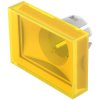 EAO 61-9331.4 Lens yellow 15,3x21,5 plastic transparent