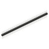 Pin header, 36 pole, pitch 2.54 mm, straight, black, SL 1 053 36 Z