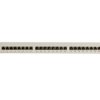 Patch panel kompletny 19 cali 24x RJ45 S/FTP kat. 5e 1U szary (RAL 7035) DN-91524S