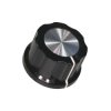 GAŁKA POTENCJOMETRU GBC24 BAKELITOWA CZARNA 24mm