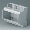 PC DIN rail enclosure, (L x W x H) 58 x 106 x 90 mm, light gray, B6705103