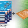3 blistry akumulatorków Panasonic Eneloop R03 AAA 800mAh BK-4MCCE/4BE - pakowane 4 szt. / blister + mata eneloop