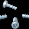 Screw kit, PA, (L) 6 mm, light gray, A9199008