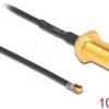 12654 MHF® 4L LK plug to RP-SMA socket 10 cm