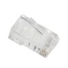 Wtyk LAN RJ45 8P8C kat. 5e UTP przelotowy, otwór 1 mm, do drutu i linki, 20 szt., Lanberg