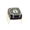Przełącznik obrotowy, 100 mA, 5V dc, 16-położeniowy, NIDEC COPAL ELECTRONICS GMBH SH-7000