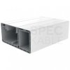 Kanał parapetowy dwuścienny PK 120x55 KOPOS do instalacji modułów 45x45mm Mediabox