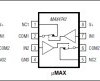 0.8Ω, Low-Voltage, Single-Supply Dual SPST Analog Switches