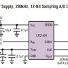 Complete SO-8, 12-Bit, 200ksps ADC with Shutdown