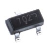 MOSFET N-kanałowy 115 mA SOT-23 60 V SMD Pojedynczy 300 mW 7,5 oma