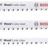 Brzeszczot do wyrzynarki Bosch Accessories Hardwood 2-side clean 2608900559 3 szt.