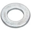 Sealey FWA1224 Flat Washer M12 x 24mm Form A Zinc DIN 125 Pack of 100