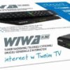 Tuner DVB-T/T2 WIWA H.265