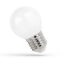 LED E27 kulka 1W COG 230V 90lm WW matowa 14585