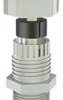 Cable gland, M20, 27 mm, Clamping range 3 to 6 mm, IP69, light gray, 12002418