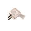 Wtyczka kątowa z/u 16A 250V UNISCHUKO biała WT-35
