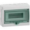 Small distributor, Mureva, Mini Mureva, 19", 12 HP, (H x W x D) 200 x 267 x 112 mm, IP65/IK09, polymer, light gray, 13444