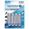 Akumulatory Ni-MH R6 / AA 1,2 V 2000 mAh, ready to use, 4 szt., Silver Line, everActive EVHRL6-2000
