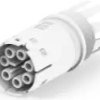 Socket housing, 5 pole, crimp connection, straight, 293656-3