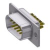 Złącze D-Sub 9-pinowe Męski Poziomy