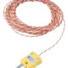 Termopara z odsłoniętym złączem K średnica 1/0.3mm długość 5m -75°C do +250°C Wtyk miniaturowy RS PRO