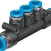 Rozdzielacz FESTO QST3-6-4 Średnica rury: 6 mm 1 szt.