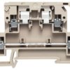 Fuse terminal block, 6 pole, 0.5-4.0 mm², 500 V, 6.3 A, 9532440000