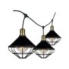 Girlanda Ogrodowa Czarna 6x E27 3m IP65