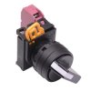 YW1S-2E01 22mm 2 Position Maintained Selector Switch NC IP65 IDEC