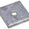 Wspornik Stal Kwadratowe 1 Hole, 11/32cal Holes, 41.3 x 41.3mm
