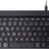 Klawiatura R-Go Compact Break; QWERTZ (DE); czarny; przewodowy