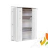 Rozdzielnica podtynkowa 24 modułowa 2x12M drzwi metal zamek IP30 RP-24Z KARWASZ