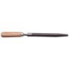 Key file, with a wooden handle, semicircular, special steel, cut 22, L 100 mm, 5-234