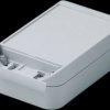 ABS enclosure, (L x W x H) 160 x 90 x 50 mm, gray white (RAL 9002), IP66, C6009161